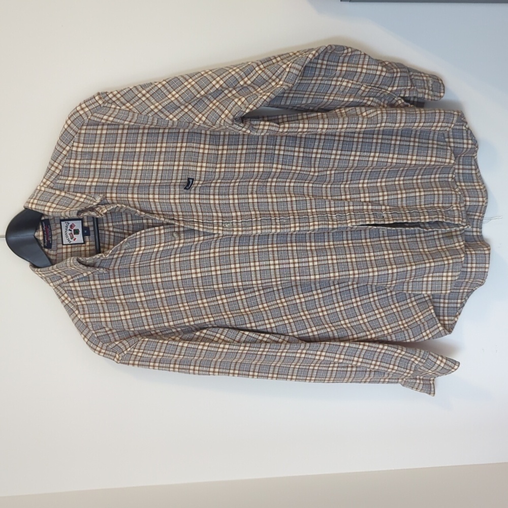 Blueish grey faconnable flannel